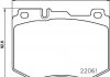DB Тормозные колодки передн.C-Class W205,E-Class W213 14- HELLA 8DB 355 021-671 (фото 2)