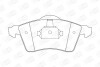 Колодки тормозные дисковые передние VW Caravelle, transporter T4 CHAM CHAMPION 571934CH (фото 1)
