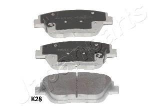 Колодки гальмівні KIA P. OPTIMA 12- JAPANPARTS PA-K28AF