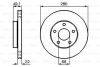 Диск тормозной передний NISSAN MAXIMA 3.0I HJ30 12/88- BOSCH 0986478833 (фото 1)