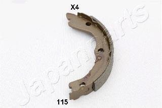 NISSAN Колодки ручн. торм. X-Trail 01- (172*22) JAPANPARTS GF-115AF