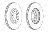 FIAT Диск тормозной передн. Alfa Romeo 159,Brera CHAMPION 562299CH (фото 1)