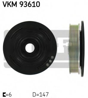 Шків колінчастого валу SKF VKM 93610 (фото 1)
