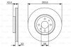 Диск тормозной FIAT Doblo,Bravo, Marea 96-01 BOSCH 0986479S01 (фото 1)