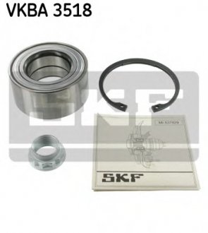 Набір підшипника маточини колеса SKF VKBA 3518