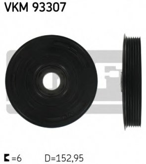 Шків колінчастого валу SKF VKM 93307 (фото 1)