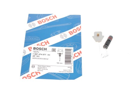 Датчик гальмівних колодок DB 124/201, 207 BOSCH 1987474577