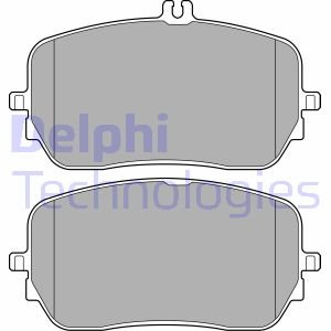 DB Колодки торм передн. V167 Delphi LP3603