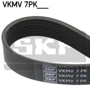 Ремень поликлиновый 7PK1580 SKF VKMV 7PK1580