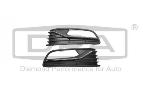Решетка противотуманной фары правая VW Polo (6R1, 6C1) (09-) Dpa 88541620902