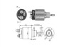 Втягуюче реле BO-12V CG132265, 12V ZM ZM873 (фото 1)