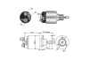 Втягуюче реле BO-12V CG133424 ZM ZM775 (фото 1)