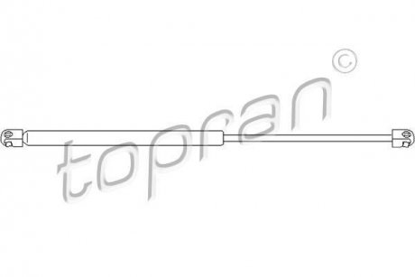 Пружина газова (амортизатор кришки багажника) TOPRAN / HANS PRIES 205422