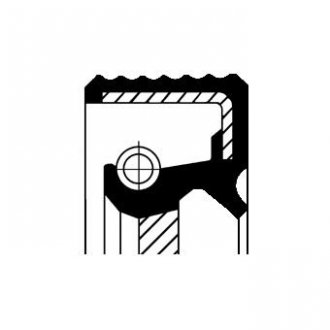 Сальник колінвалу, передній, 1.9D/dTI/dCi (42x54x6) /MASTER/KANGOO CORTECO 12018755
