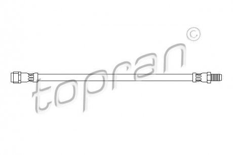 Тормозной шланг TOPRAN / HANS PRIES 400426