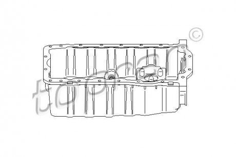 Масляний піддон TOPRAN / HANS PRIES 109616