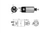 Втягуюче реле MI 24V CG237102 до CS1325,CS1348,CS1386 (болт M8) ZM ZM1897 (фото 1)