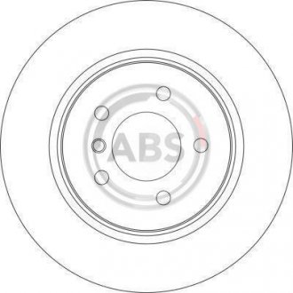 Гальмiвнi диски A.B.S. 17026 (фото 1)