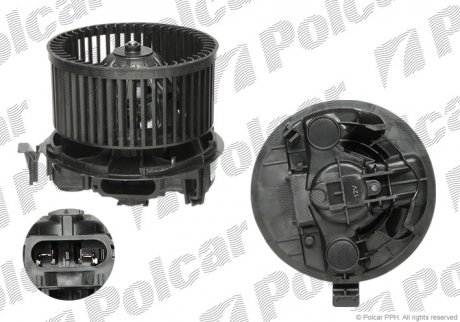 Вентилятор салону Renault Megane II 12.02- (+ A/C) Polcar 6012NU-2