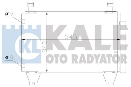 Конденсатор KALE OTO RADYATOR 383500