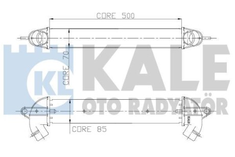 Інтеркулер KALE OTO RADYATOR 157000