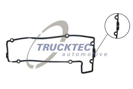 Прокладка клапанної кришки (без регулятора), OM601 2.3D TRUCKTEC AUTOMOTIVE 02.10.011