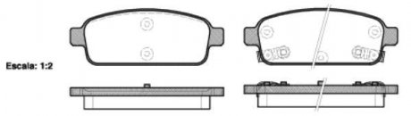 Колодки тормозные WOKING P15323.02