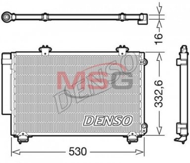 Конденсатор DENSO DCN50060 (фото 1)