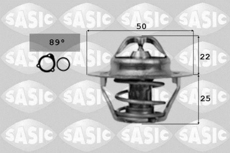 Термостат системи охолодження SASIC 4000363 (фото 1)