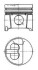 Поршень KOLBENSCHMIDT 94786710 (фото 1)