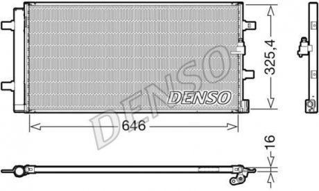 Конденсатор DENSO DCN02041 (фото 1)