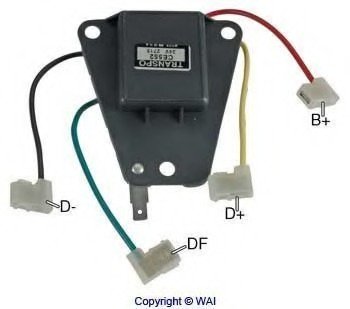 Регулятор генератора WAI CE552 (фото 1)