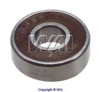 Підшипник кульковий WAI 6-608-4W (фото 1)