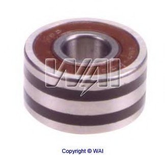 Підшипник кульковий WAI 10-900-4W (фото 1)