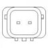 Датчик ABS MOBILETRON AB-JP003 (фото 2)