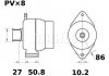 Генератор MAHLE / KNECHT MG 327 (фото 1)