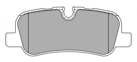 Колодки тормозные задние FBP-1567 FREMAX FBP1567 (фото 1)
