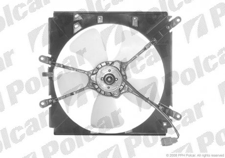 Вентилятор з корпусом / кронштейном Polcar 811023W1 (фото 1)