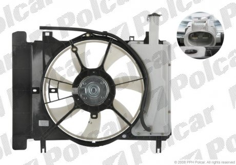 Вентилятор з корпусом / кронштейном Polcar 810523W1 (фото 1)