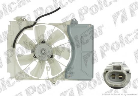 Вентилятор з корпусом / кронштейном Polcar 810323W5 (фото 1)