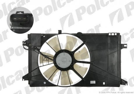 Вентилятор з корпусом / кронштейном Polcar 455023W2 (фото 1)