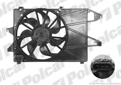 Вентилятор з корпусом / кронштейном Polcar 321823W2 (фото 1)
