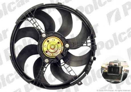 Вентилятор з корпусом / кронштейном Polcar 303023W2