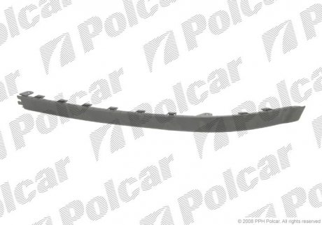 Спойлер бампера переднього правий Polcar 555725-2 (фото 1)