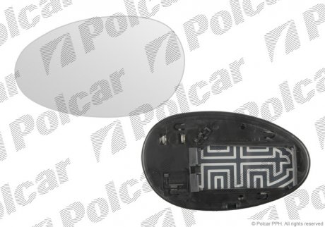 Вставка зовнішнього дзеркала ліва Polcar 6325546E