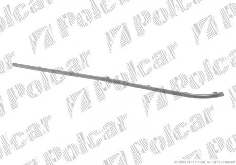 Молдинг накладки бампера правий Polcar 50159612 (фото 1)