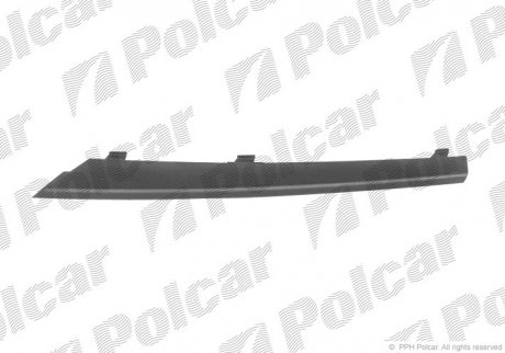 Накладка решітки бампера правий Polcar 204227-6 (фото 1)