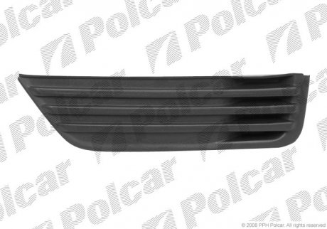 Решітка бампера переднього права Polcar 320227-2