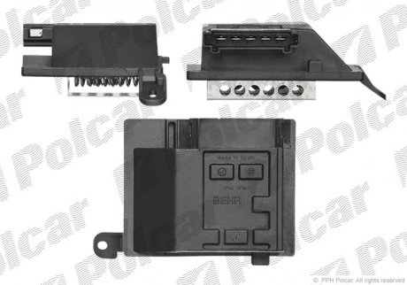 Резистор вентилятора Polcar 5040KST1X