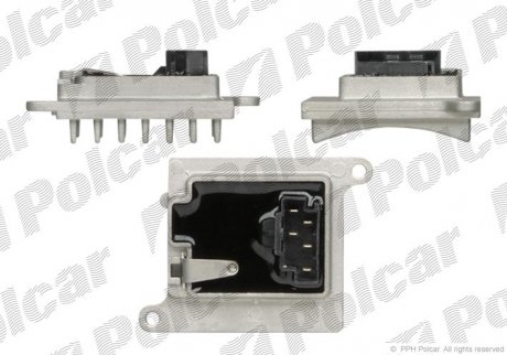Резистор вентилятора Polcar 5003KST-2 (фото 1)
